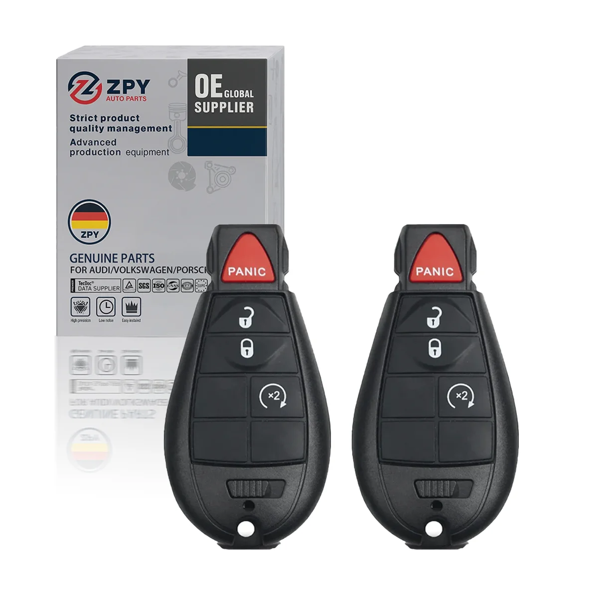 

Car Remote Control Key For Chrysler Town & Country Jeep Dodge M3N5WY783X/IYZ-C01C ID46 Chip 433MHz Keyless Card