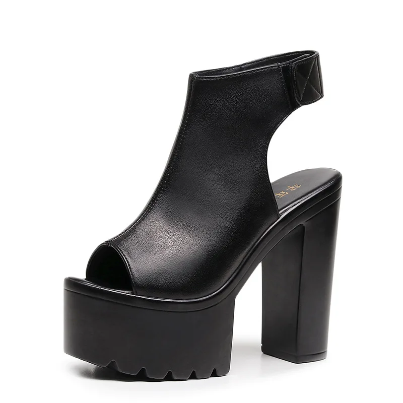 روما اللمحة تو الصنادل في الجلود المرأة الكعوب للسيدات حذاء الصيف الصنادل 2025 صناديل للنساء الفاخرة فستان جودة عالية 14 سنتيمتر