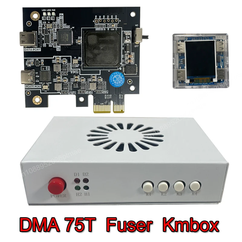 

Комплект DMA Карта DMA Карта платы 75t + 6-е устройство Fusion HDMI Fuser + Macku / Kmbox Net Комплект оборудования DMA