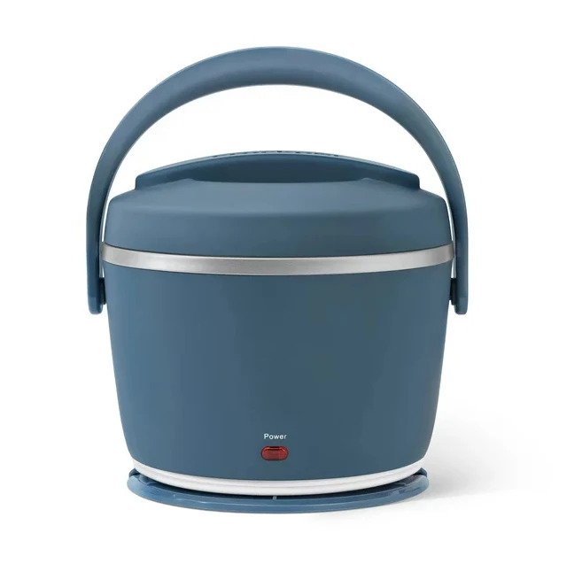 Crockpot Electric Lunch Box, Portable Food Warmer, 20 oz, Faded Blue (6.54 x 6.54 x 6.54)