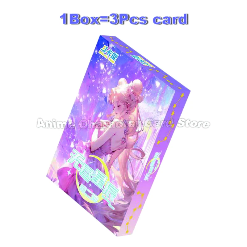 Sailor Moon Card Anime Loveliness Figure Collection Cards Beautiful Girl Crystal MoonCard Children\'s Toy Birthday Gifts