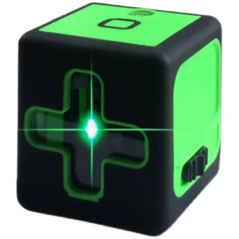 2025  NEW Laser Level Meter Cross Line Green Light Fan Small High-precision Thin Line Infrared Automatic Leveling Level Recha