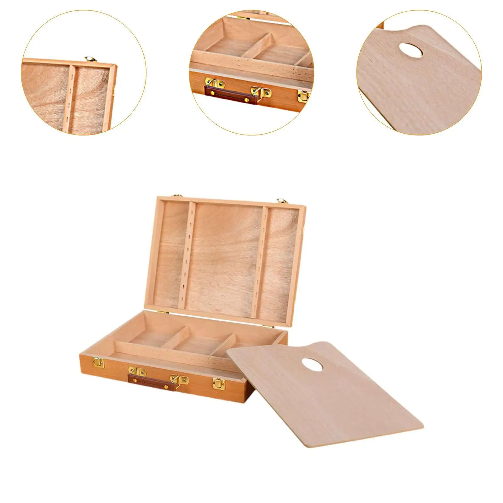 Artist Supplies Box Container Art Tool Storage Box for Pencil Stamps Markers