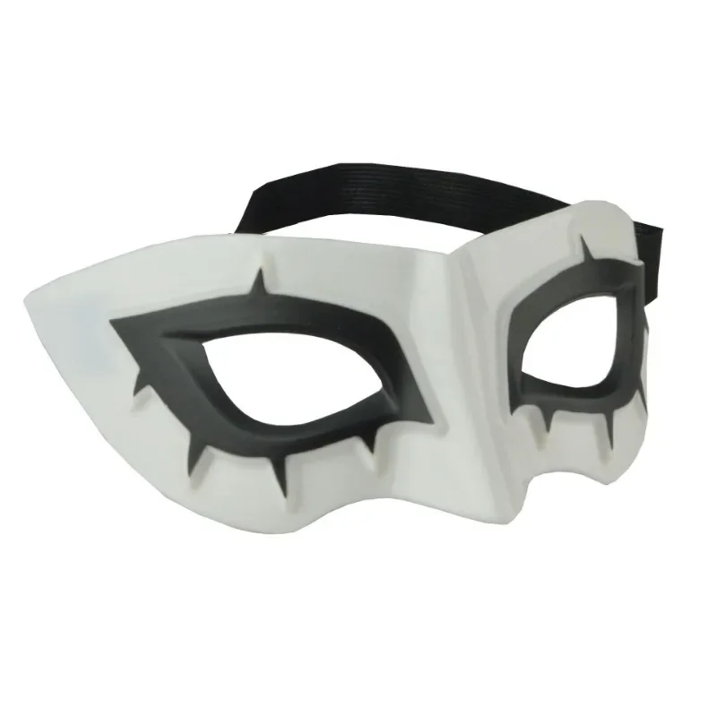 Máscara de media cara para hombre, máscara de ojos para Persona 5 Hero, máscara de Joker, accesorios de cosplay, accesorios para fiesta de Halloween, Persona 5 Hero