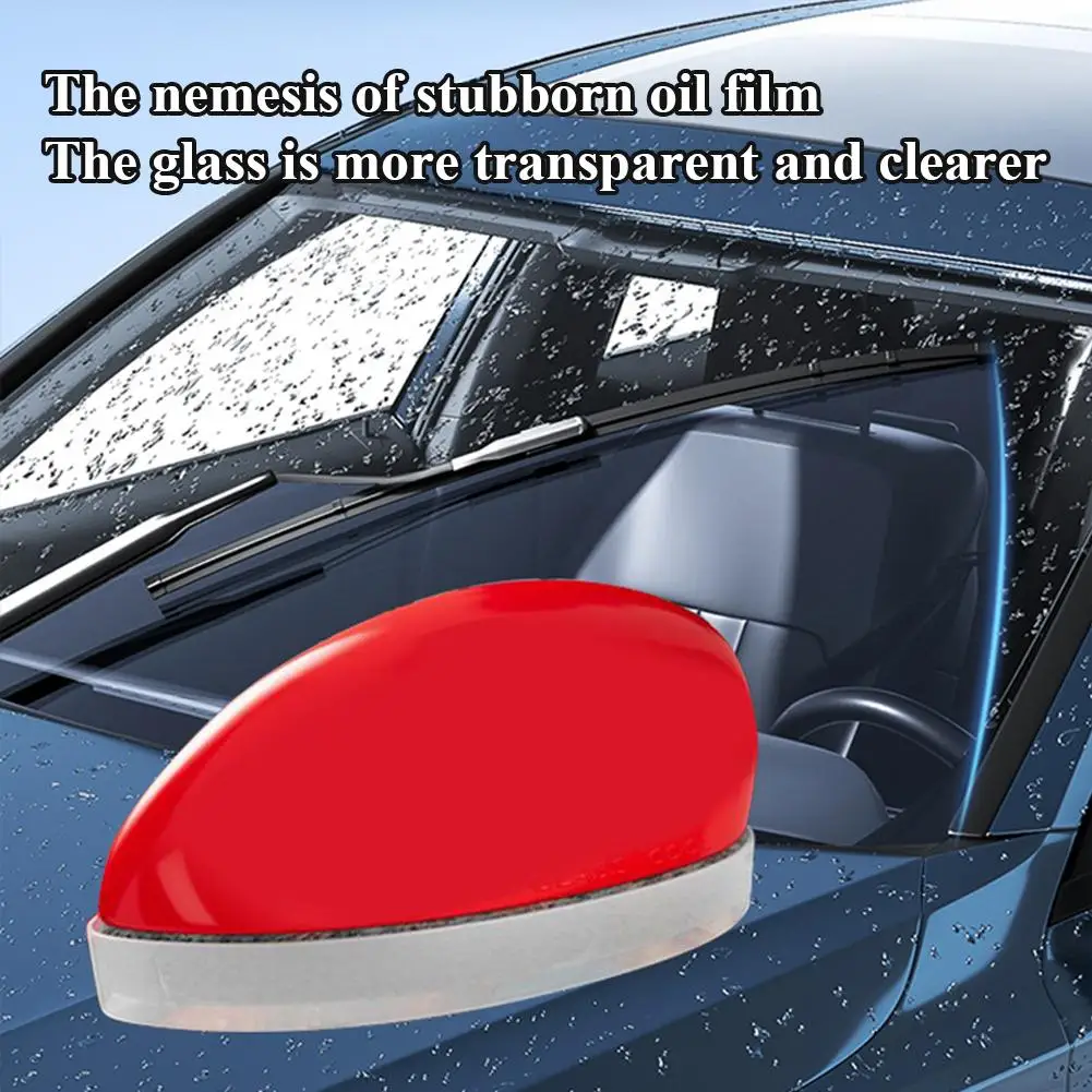 Car Glass Shiny Mouse Cleaner Oil Film Removal Strong Stain Removal Glass Refreshing Polishing Brightening Removal Agent Kit ﻿