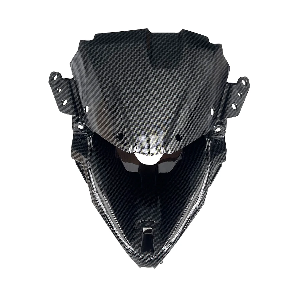 Suitable for Kawasaki ZX-6R ZX6R ZX 6R ZX-636 ZX636 2019-2022 Motorcycle Front Cover ABS Injection Molding Upper Nose Cover