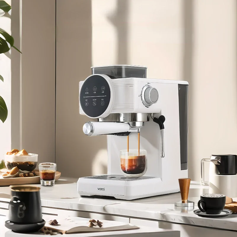 Rettificatrice automatica italiana integrata per la casa e la macchina da caffè intelligente per la mungitura e la macinazione della macchina