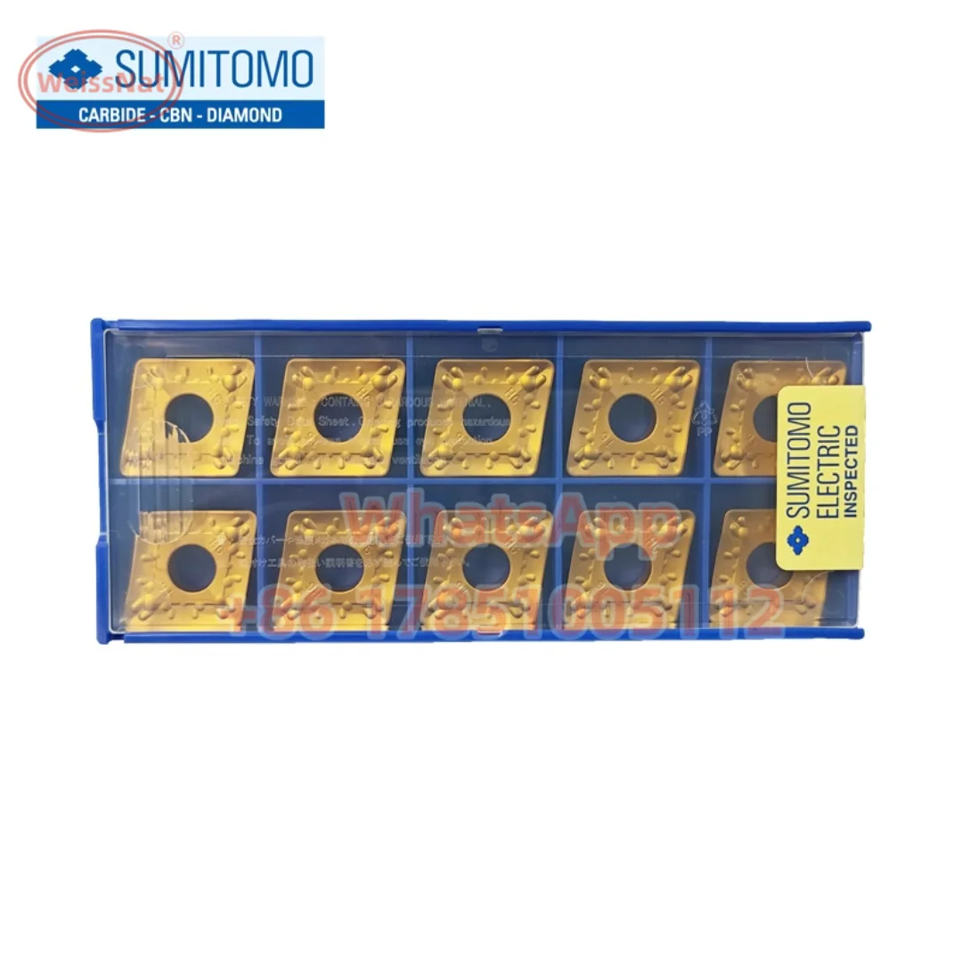 

Карбидная вставка SUMITOMO CNMM160612N CNMM160616N CNMM190612N CNMM190616N CNMM250924N AC820P AC830P, вставки CNMM