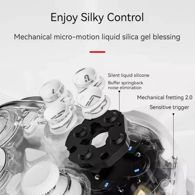 Aolion جديد K20 TMR عصا التحكم للتبديل 1/2 وحدة تحكم الألعاب اللاسلكية قاعة الزناد غمبد المغناطيسي استبدال قذيفة للكمبيوتر/IOS