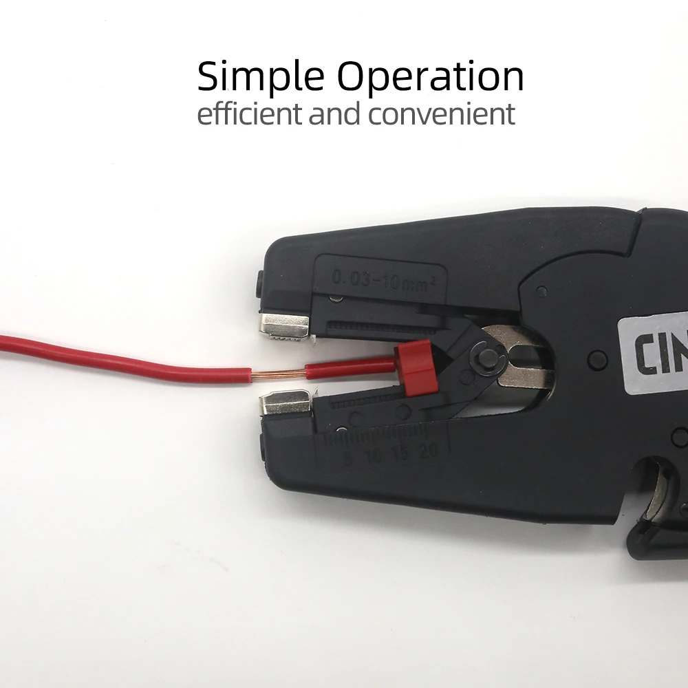 Automatic Wire Stripper CLE-D3 Wire Stripping Range 0.25-10mm With Positioner&Wire Cutter