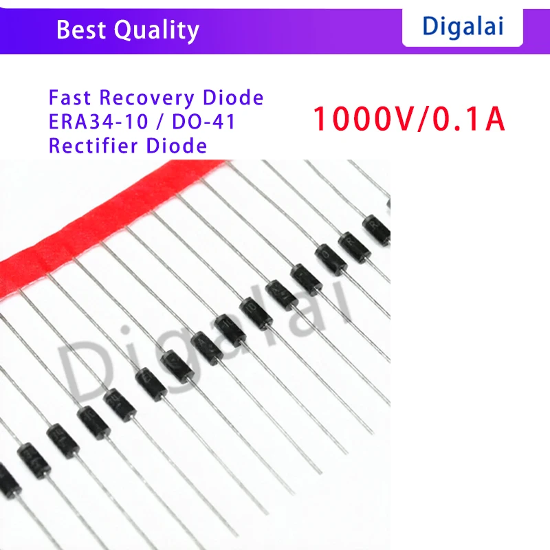 ERA34-10 DO-41 1000V 0.1A high efficiency fast recovery diode rectifier