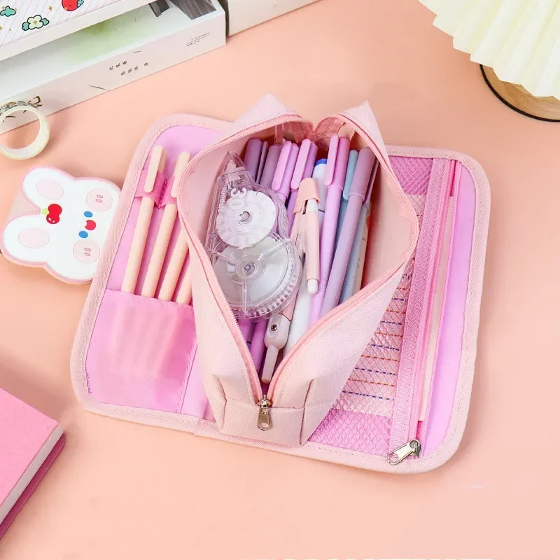 

Detachable cute pencil case School stationery bag large capacity pen case Cartoons pen bag Children pencil bag boy Student gifts