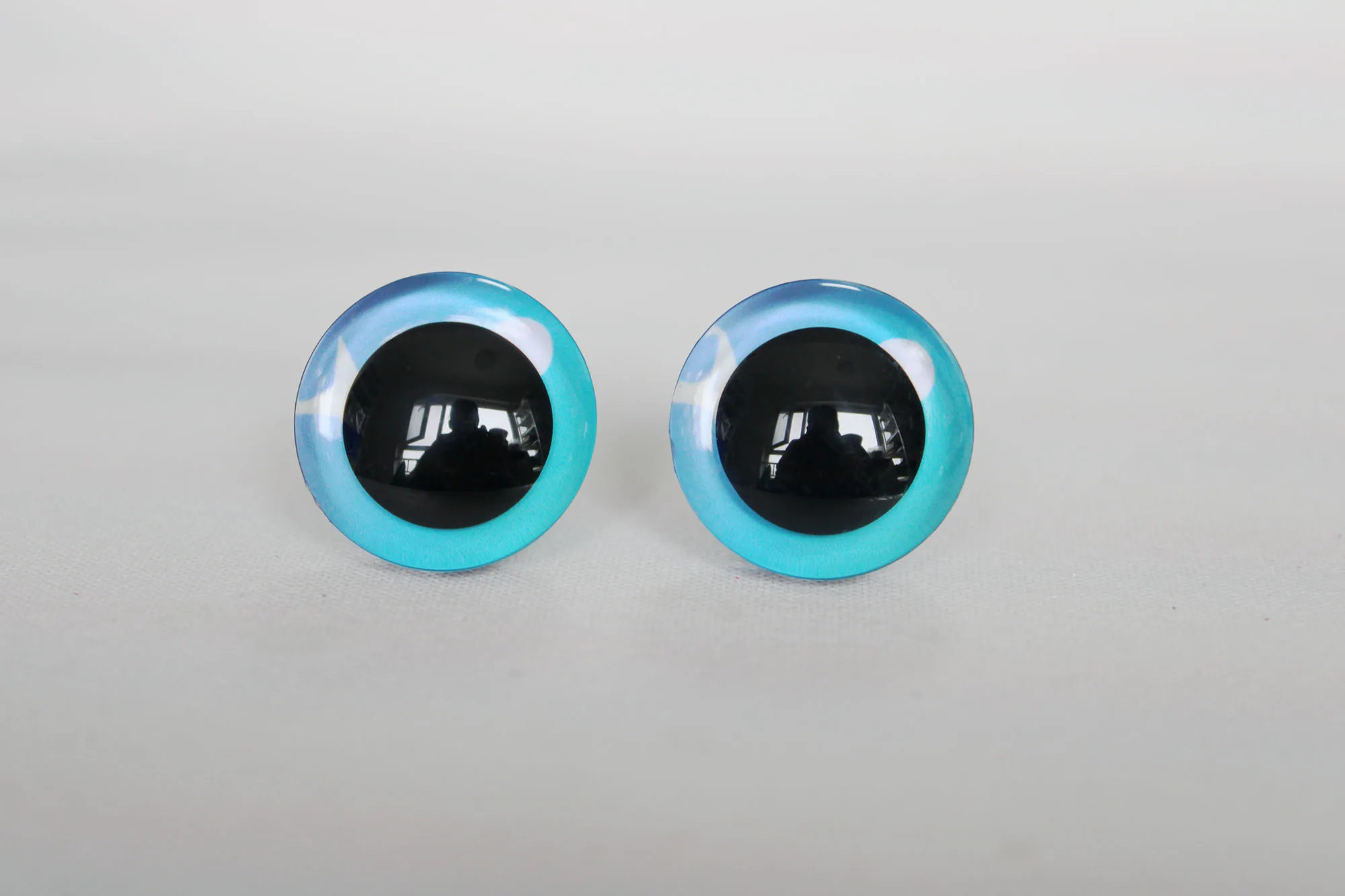 Nuovo design da 12MM a 35mm craft eyes new Lovely 3D Cartoon toy safety eyes doll allievo con rondella-opzione colore