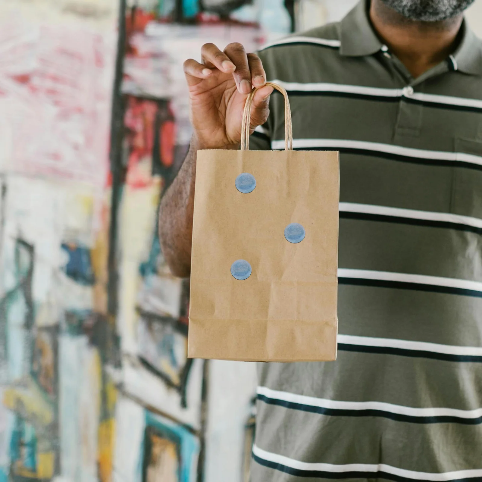 

Colorful Dot Stickers Round Colored Labels Self-Adhesive For Organizing Files Documents Jars Books Diy Planner Sticky