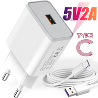 Universal 5V2A USB Chargers QC3.0 Fast Charging High-speed Wall Charger Adapters for IPhone Android Portable Power Adapter Plug