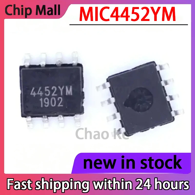 1PCS New MIC4452YM Package SOP8 Bridge Driver IC Chip in Stock