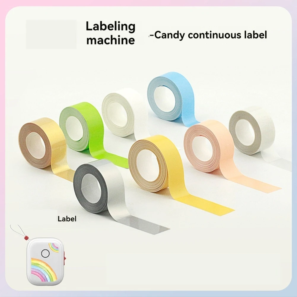 

Efficient Portable Thermal Printer Mini Printer With Stickers Printer For Storage Office Home