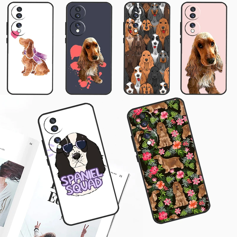 English Cocker Spaniel Dog Case For Huawei Nova 5T 9 10 SE 11 3i 8i 11i Y91 Y60 Y70 Y61 Y90 P20 P40 Lite P30 Pro Cover