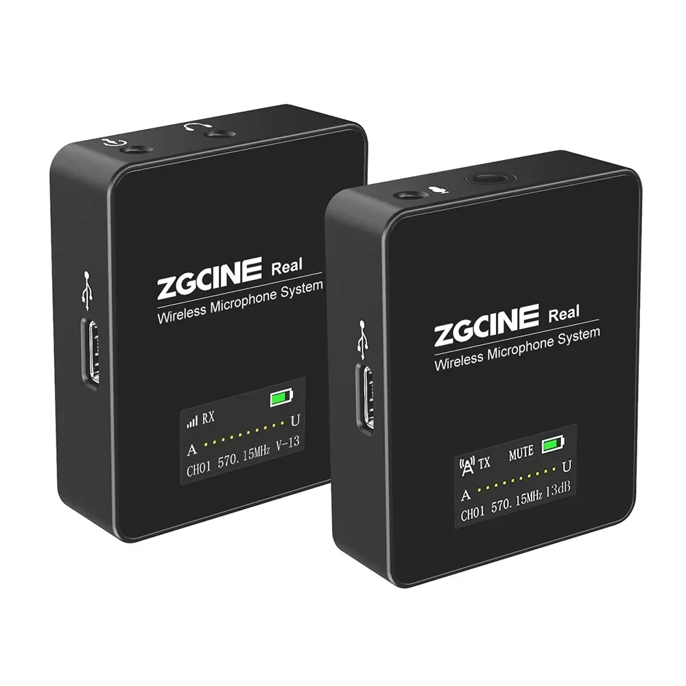 

Беспроводная микрофонная система ZGCINE & FOTOWELT UHF, высококачественный конденсаторный студийный микрофон для прямых трансляций, вещания и записи