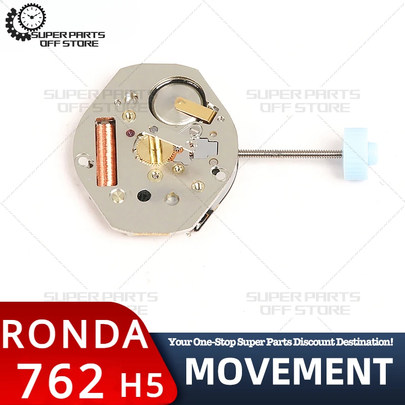 Brand New & Original Swiss Ronda 762 Movement Height H5 Executive Movement 5.76mm Watch Movement Accessories