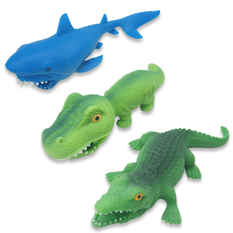 1 pcs New strange toys vent memory sand dinosaur lalalale dinosaur decompression stretching toys