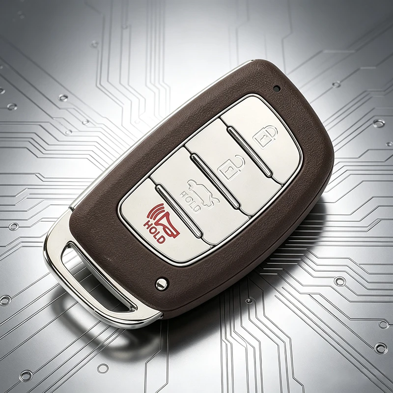 433mhz ID8A Chip for Hyundai Sonata Tucson IX25 Creta 2015+ Remote Control Key 4 Button Smart Card Key 95440-F2000 Uncut Blade