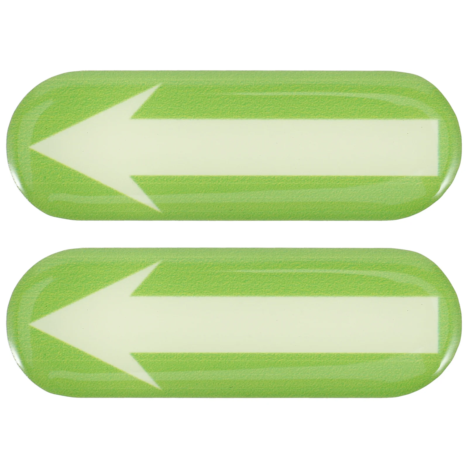 

1Pair Luminous Arrow Sticker Driving Safety Marking Sticker Directional Positioning Sign Night Light Decal Arrow Stickers