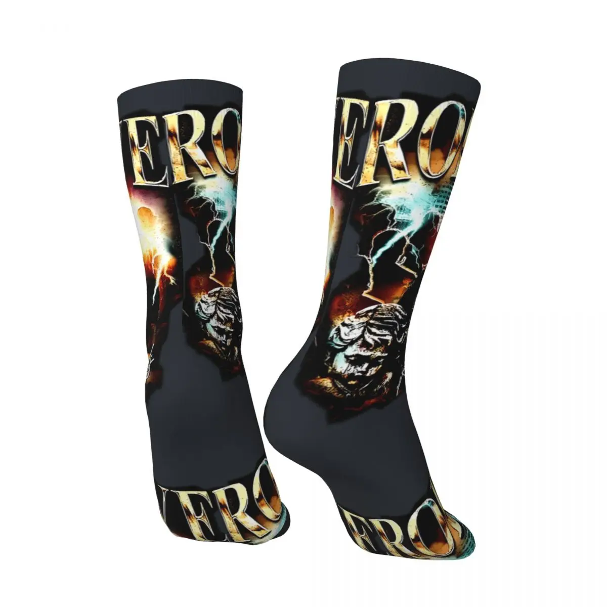 Hip Hop Retro Crazy Men's Socks Unisex rod wave Street Style Pattern Printed Novelty Crew Sock Boys Gift official-website fugees