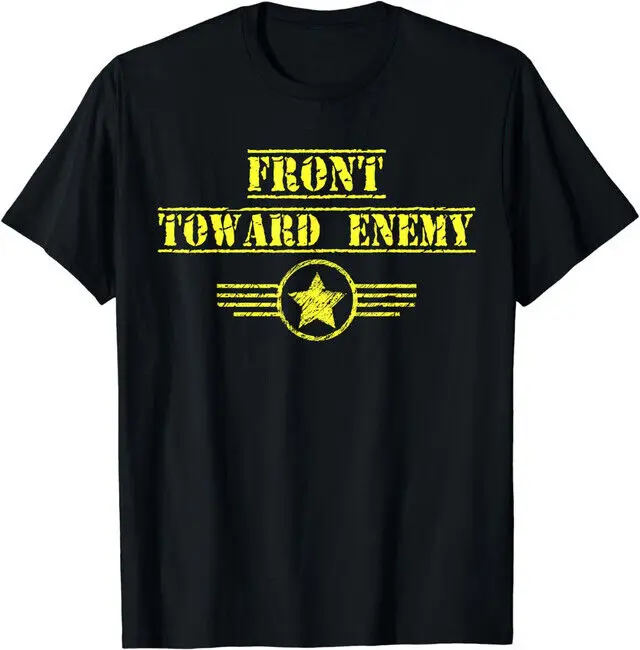 front toward enemy