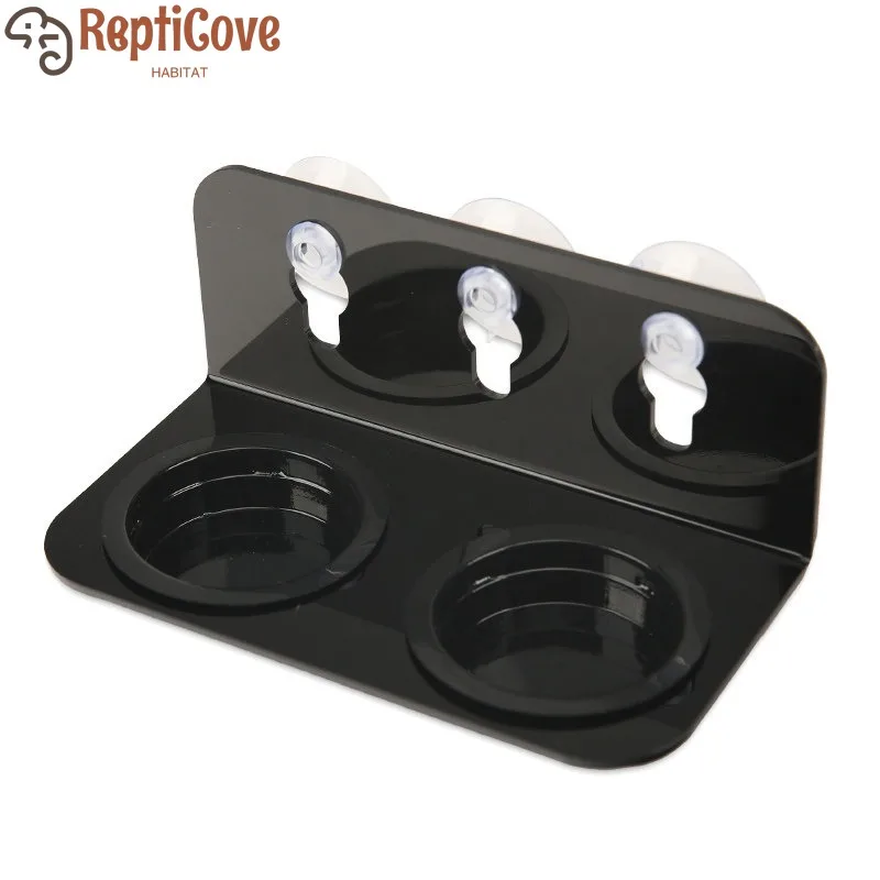 

Миска для корма и воды для рептилий: для гекконов, ящериц, жуков, а также для подачи желе и фруктовой пасты в террариум