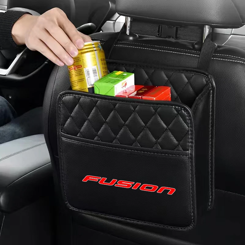 

Car multi-functional storage bag seat back storage bag For Ford Fusion 5 2013 2014 2015 2016 2017 2018 2019-2022 Accessories