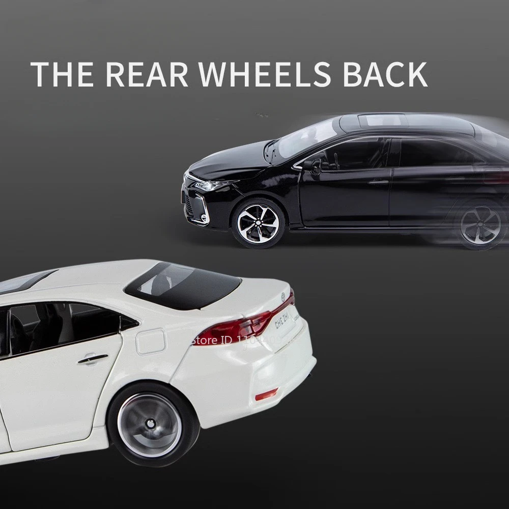 Maßstab 1:32 Corolla GR86 Legierung Auto Modell Spielzeug Metall Diecast Simulation Sound Licht Zurückziehen Fahrzeuge Modelle Sammlung Kinder Spielzeug