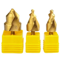 3pcs PPR Lifting Drill Bit Hexagon Shank Drill Bits For Water Pipe Expansion Punch HSS Electric Drill Power Tools Accessories