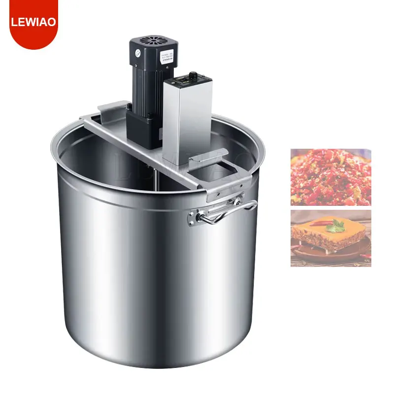 

220V/10L Cooking Pot Stir-Fry Machine Wok For Commercial Home Use Electric Jam Sauce Mixer Cooking Mixer