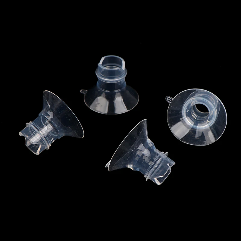 Silicone Breast Milk Pump Flange Inserts Breast Shield Converter Wearable Breast Pump Replacement Parts 15mm 17mm 19mm 21mm