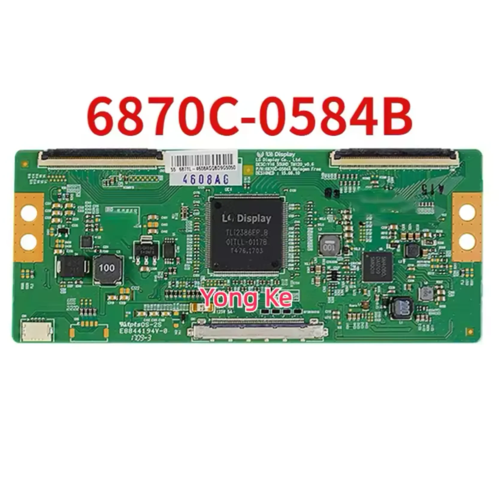 TV용 Tcon 보드, 6870C-0584B, 6870C-0584A, 6870C 0584B, 43 인치, 49 인치, 55 인치, V16, 55UHD, TM120, TV 보드, 정품 로직 보드, t-con