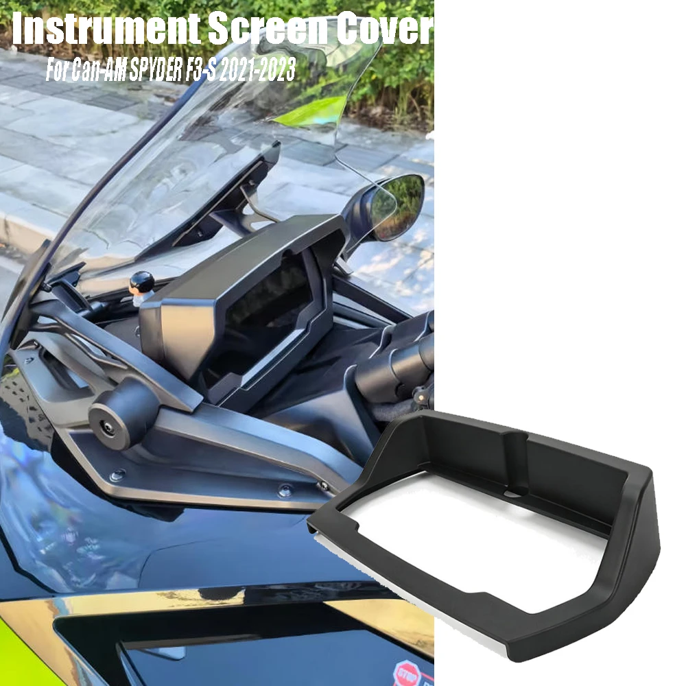 Accessories For Can-Am Spyder F3-S 2021-2023 2022 New Instrument Sun Visor Cover Protection Spyder F3-S