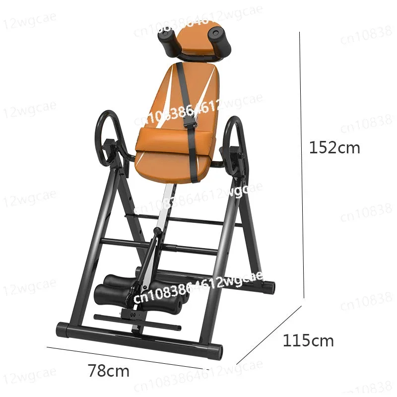 Household inverted fitness equipment inverted neck hanging body stretching inverted machine