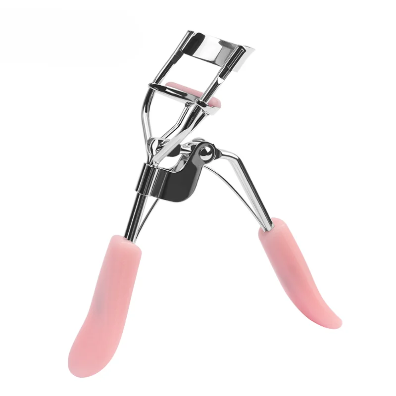 CNKESS 1Pc Pro Makeup Eyelash Curler Beauty Tools Lady Women Nature Style Cute Eyelash Handle Curl Eye Lash Curler random color