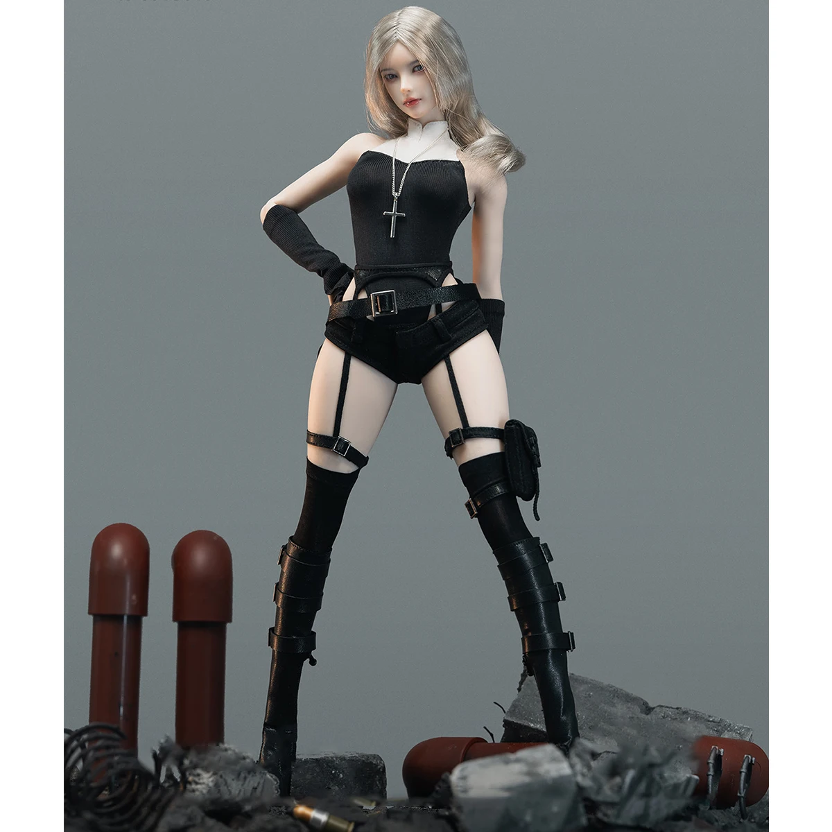 HiPlay I8Toys 1/6 Holy Light Da Lai Lai Quiet Dog Agnes Figuras de ação