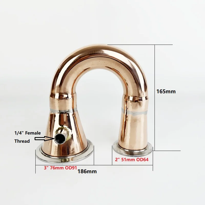 Sanitary Copper  Elbow 3