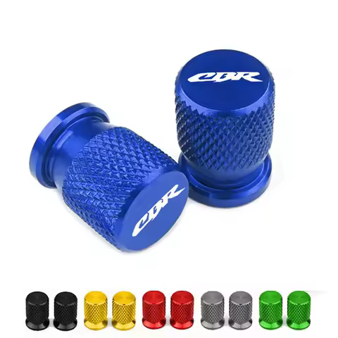 CNC Motorcycle Tire Valve Core Air Port Stem Cover Caps Plug Accessories For Honda CBR 300R 500R 650R 650F 600RR 1000RR 954 RR