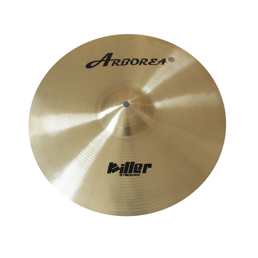 

Arborea Professional Cymbal-Killer Series Crash Cymbal 14-19 inch Bronze Cymbal Drum Kit Percussion Music Instrument