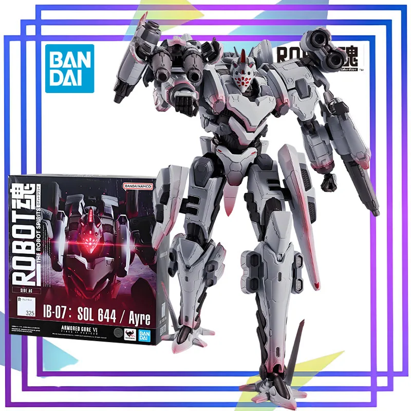 

Оригинальная серия BANDAI ROBOT 《Armored Core VI IB-07: SOL 644/Aure》Аниме Фигурка в сборе Модель игрушки Коллекционная модель