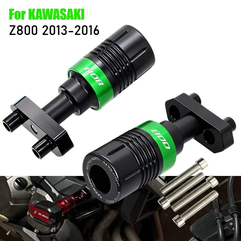 

2015 Frame Slider Crash Protector For KAWASAKI Z 800 Z800 2013-2016 Motorcycle Accessories Falling Protection Engine Crash Pad
