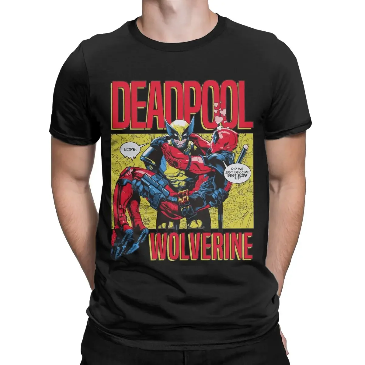 Deadpool Movie Men T-Shirts Pure Cotton O Neck Short Sleeve T Shirt women summer casual tee tops Fashion