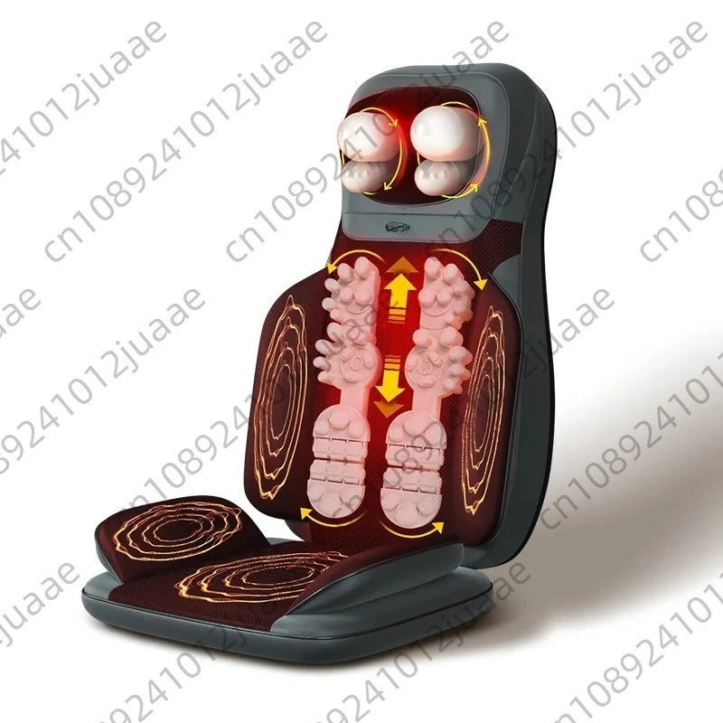 Multifunctional Neck and Shoulder Massager Back Waist Hips Full Body Massage Cushion Household Kneading Heated Massage Pad