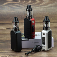 80W Vape mod Box Mod Kit Vapor 2200Mah Vape Pen Starter Kit Vaper Electronic Cigarette mod kit LED Display Vaporizer Vape Pen