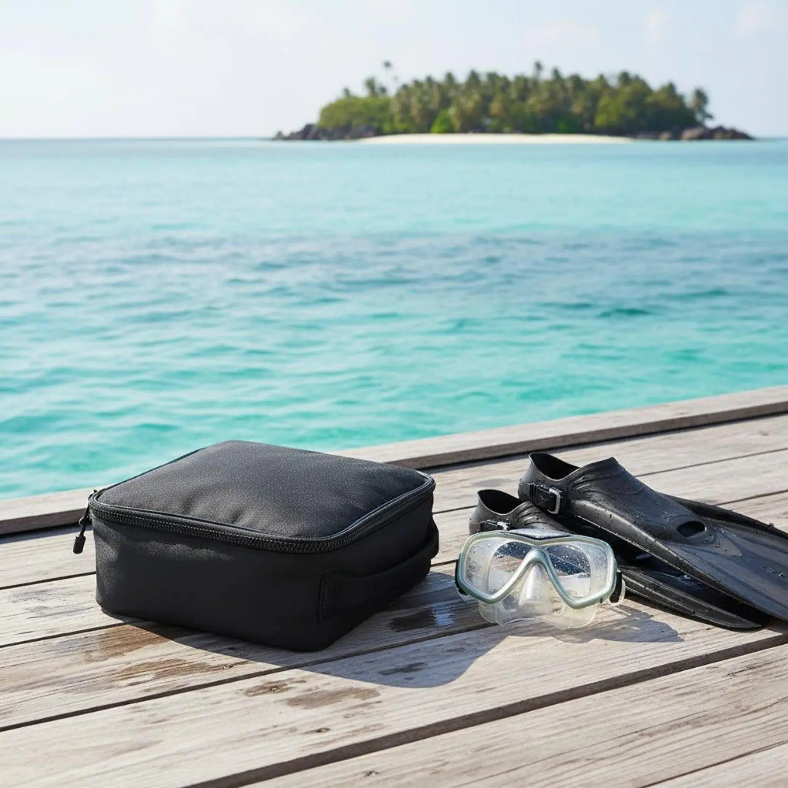 Diving Regulator Bag Soft Shell Shockproof Waterproof Equipment Storage Case for Free Diving and Scuba Travel