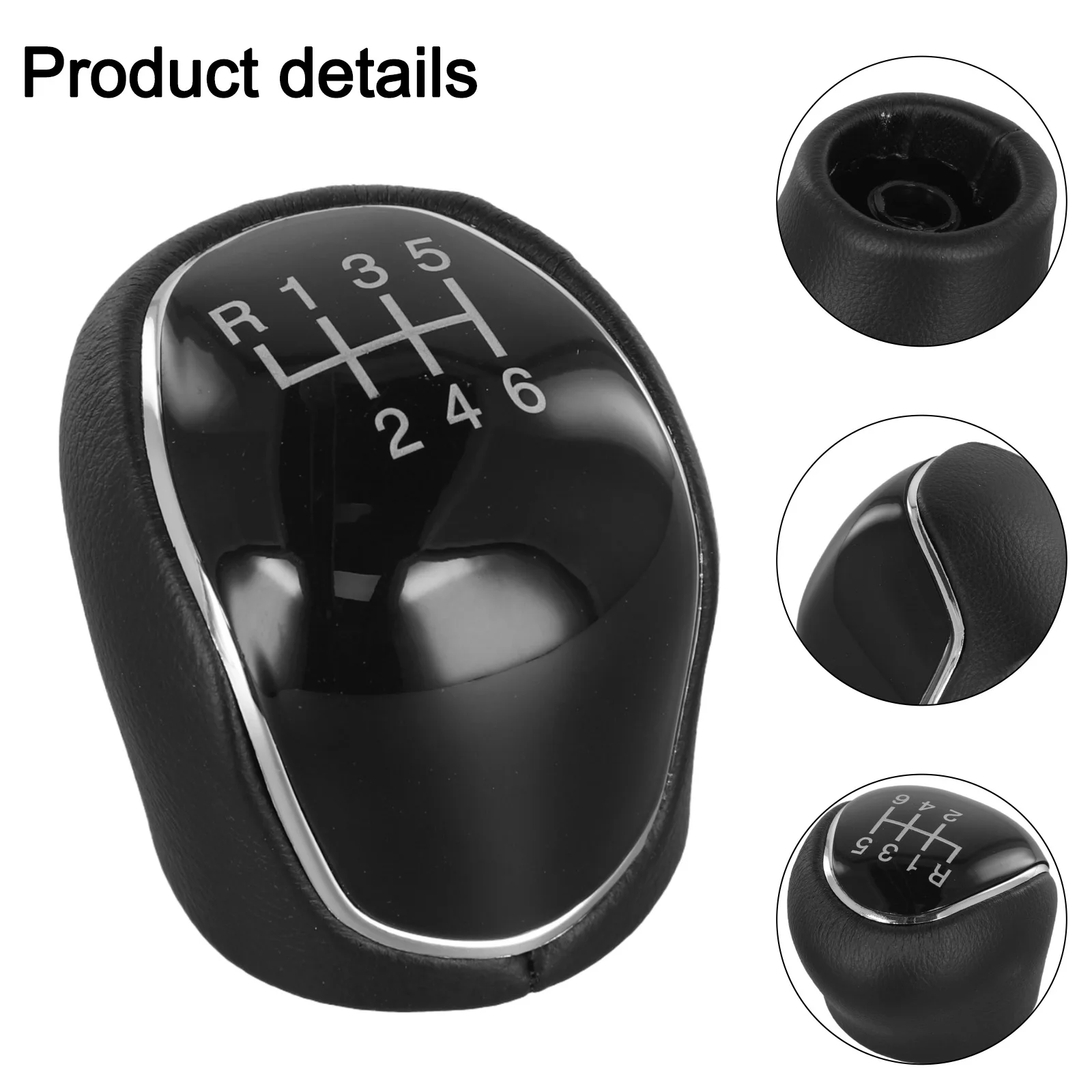 Sleek Design 6 Speed Gear Shift Knob Made for Ford Cars Fits For Mondeo For SMAX and For Focus with Enhanced Comfort